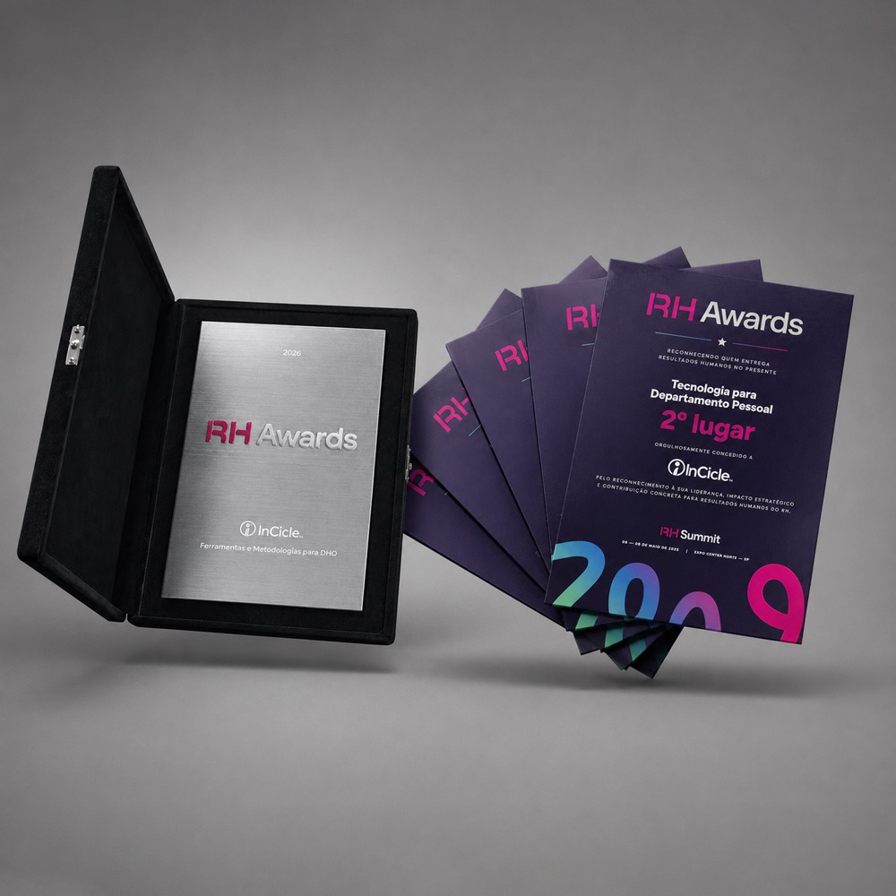 InCicle domina 1ª edição do RH Awards e consolida gestão por dados no Brasil