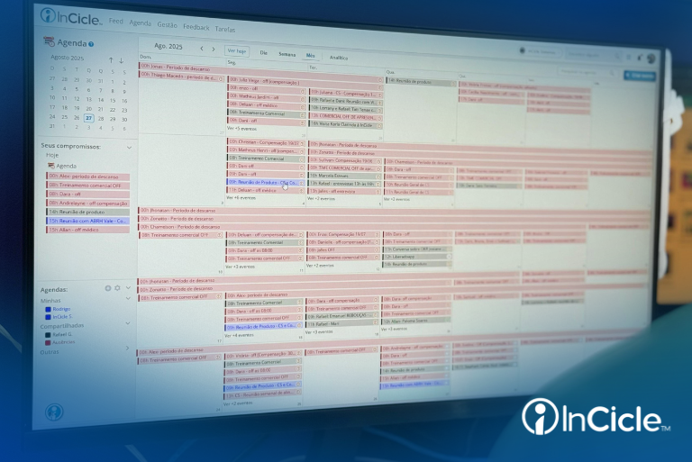 InCicle lança novas funções em sua agenda; saiba o que mudou