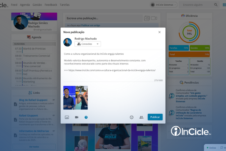 Quadro de comunicação interna digital: como substituir murais físicos