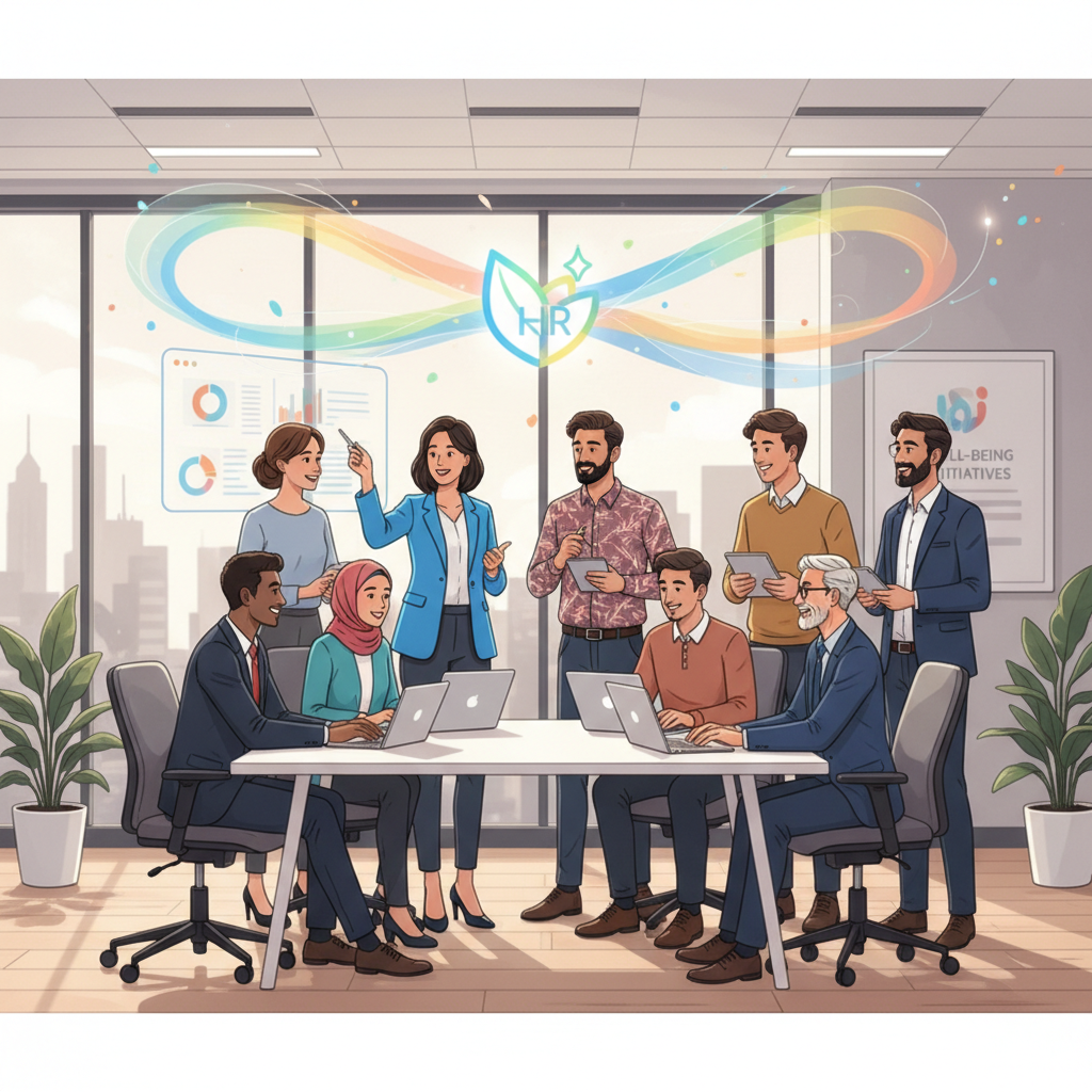 RH e a Cromodinâmica do Bem-Estar: Gerenciando as Cores da Saúde Mental para um Ambiente de Trabalho Vibrante e Produtivo
