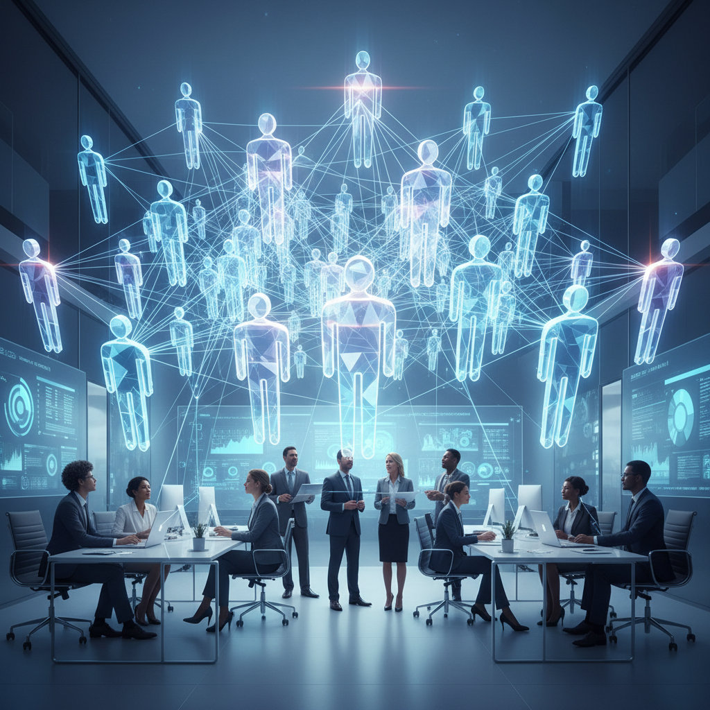 RH e a Holografia Organizacional: Liderança Distribuída no Futuro do Trabalho Descentralizado
